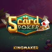5 Card Poker on gamesphp game