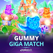 Gummy Giga Match slot game on GamesPHP
